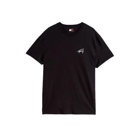 Tommy Hilfiger Tjm Reg Signature Tee Ext Siyah Erkek T-shirt