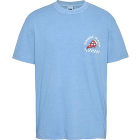 Tommy Hilfiger TJM Reg Unisex Fun Novelty 2 TEE Mavi Erkek T-shirt