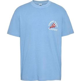 Tommy Hilfiger TJM Reg Unisex Fun Novelty 2 TEE Mavi Erkek T-shirt
