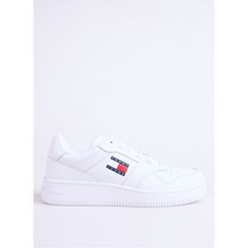 Tommy Hilfiger Tjm Retro Basket Ess Beyaz Erkek Klasik Sneaker