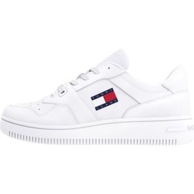 Tommy Hilfiger Tjm Retro Basket Ess Beyaz Erkek Klasik Sneaker