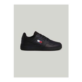 Tommy Hilfiger TJM Retro Basket ESS Siyah Erkek Klasik Sneaker