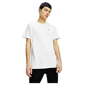 Tommy Hilfiger TJM Slim Jersey C Neck Ext Beyaz Erkek T-shirt
