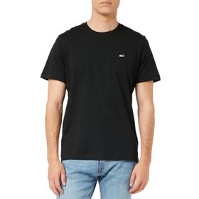 Tommy Hilfiger TJM Slim Jersey C Neck Ext Siyah Erkek T-shirt