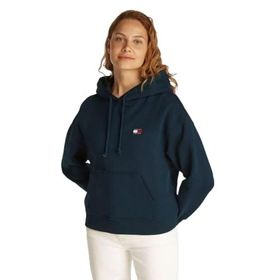 Tommy Hilfiger TJW BXY Badge Hoodie EXT Mavi Kadın Sweatshirt
