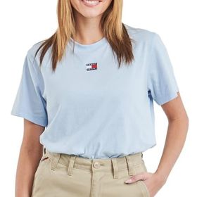 Tommy Hilfiger TJW BXY Badge TEE EXT Mavi Kadın T-shirt