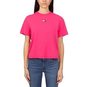 Tommy Hilfiger TJW BXY Badge TEE EXT Pembe Kadın T-shirt