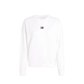 Tommy Hilfiger Tjw Bxy Xs Badge Crew Beyaz Kadın Sweatshirt