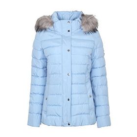 Tommy Hilfiger TW2MP104-CEN Mavi Kadın Mont
