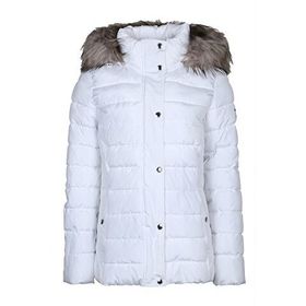 Tommy Hilfiger TW2MP104-WHT Beyaz Kadın Mont
