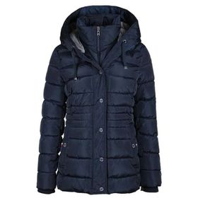 Tommy Hilfiger TW2MP121-NAVY Lacivert Puffer Kapüşonlu Kadın Mont