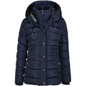 Tommy Hilfiger TW2MP121-NAVY Lacivert Puffer Kapüşonlu Kadın Mont