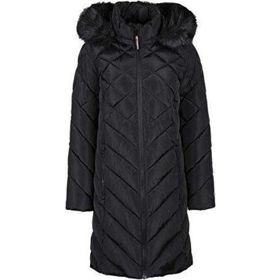 Tommy Hilfiger TW2MP186-BLK Siyah Kadın Mont