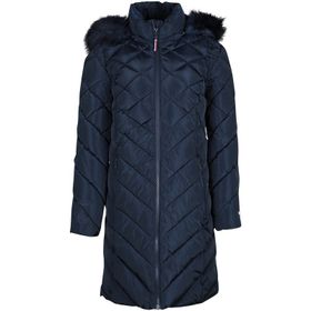 Tommy Hilfiger TW2MP186-NVY Lacivert Kadın Mont
