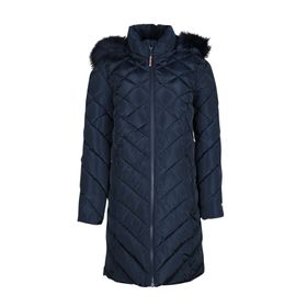 Tommy Hilfiger TW2MP186-NVY Lacivert Kadın Mont