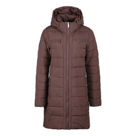 Tommy Hilfiger TW2MP810-BRN Kahve Kadın Kapüşonlu Mont