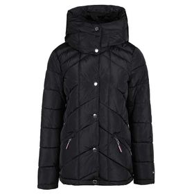 Tommy Hilfiger TW2MP915 Siyah Kadın Mont
