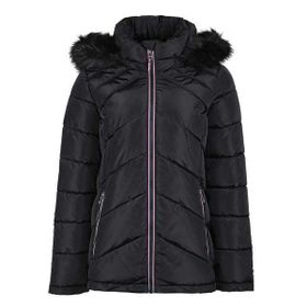 Tommy Hilfiger TW2MP918-BLK Siyah Kapüşonlu Kadın Mont