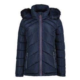 Tommy Hilfiger TW2MP918-NVY Lacivert Kadın Mont