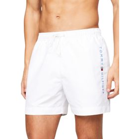 Tommy Hilfiger UM0UM02486 Beyaz Erkek Deniz Şortu