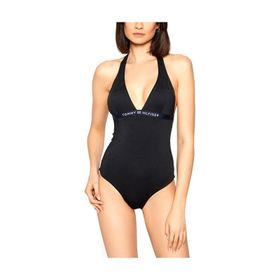 Tommy Hilfiger UW0UW02711-BDS Siyah Kadın Mayo