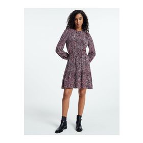 Tommy Hilfiger WW0WW32352-01K Çok Renkli Kadın Elbise
