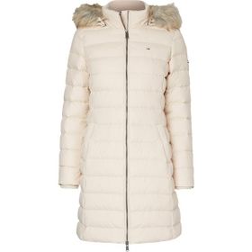 Tommy Jeans DW0DW09060AB4 Bej Kadın Mont