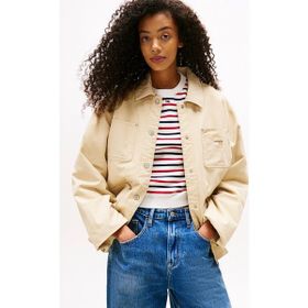 Tommy Jeans DW0DW21382 - Haki Kadın Mont