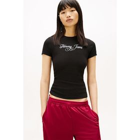 Tommy Jeans DW0DW21838 Kadın Tişört