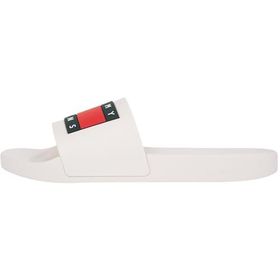 Tommy Jeans Pool Slide Ess Ecru Erkek Terlik