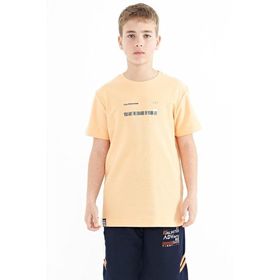 Tommy Life 11117 Kavun Içi Baskı Detaylı O Yaka Standart Kalıp Erkek Çocuk T-Shirt