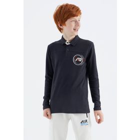 Tommy Life 11172 Lacivert Polo Yaka Erkek Çocuk T-Shirt