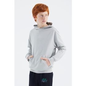 Tommy Life 11177 Taş Kapüşonlu Erkek Çocuk Sweatshirt
