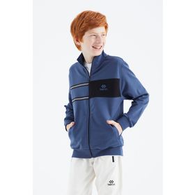 Tommy Life 11183 Parlament Dik Yaka Erkek Çocuk Sweatshirt