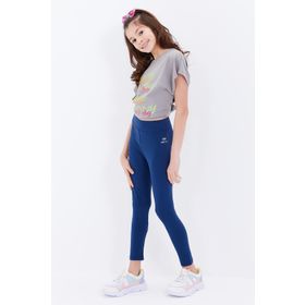Tommy Life 75047 Yüksek Bel Dar Paça İndigo Kız Çocuk Tayt