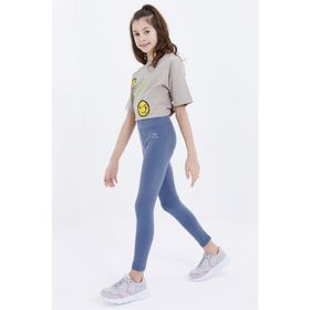 Tommy Life 75047 Yüksek Bel Dar Paça Petrol Kız Çocuk Tayt