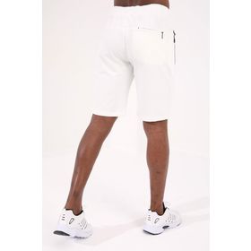Tommy Life 81136 Ekru Gizli Fermuar Arka Cepli Bağcıklı Standart Erkek Kalıp Şort