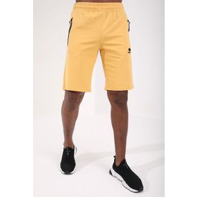Tommy Life 81136 Fermuar Arka Cepli Bağcıklı Standart Kalıp Hardal Erkek Şort