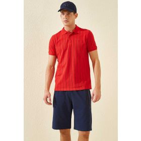 Tommy Life 81141 Fermuar Cepli Yazı Detaylı Standart Kalıp İndigo Erkek Şort