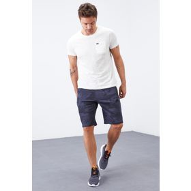 Tommy Life 81157 Kamuflaj Desenli Standart Kalıp Gri Melanj Erkek Şort