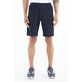 Tommy Life 81239 Lacivert Fermuar Cepli Bağcıklı Standart Kalıp Erkek Şort