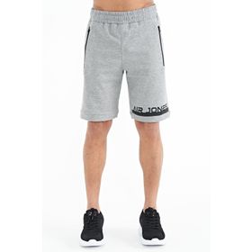 Tommy Life 81241 Gri Melanj Baskı Detaylı Bağcıklı Standart Kalıp Erkek Şort