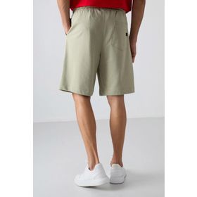 Tommy Life 81260 Çağla Pamuklu Kalın Yumuşak Dokulu Comfort Fit Basic Erkek Şort