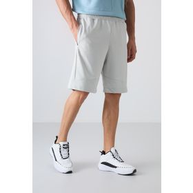 Tommy Life 81265 Taş Pamuklu Kalın Yumuşak Dokulu Comfort Fit Baskılı Erkek Şort