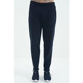 Tommy Life 82109 Lacivert Logo Nakışlı Bağcıklı Polar Jogger Erkek Eşofman Altı