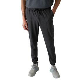 Tommy Life 82123 Siyah Pamuklu Yumuşak Dokulu Comfort Fit Nakışlı Erkek Jogger