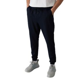 Tommy Life 82123 Siyah Pamuklu Yumuşak Dokulu Comfort Fit Nakışlı Erkek Jogger