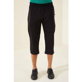 Tommy Life 83091_01 Fermuar Cepli Standart Kalıp Klasik Paça Siyah Erkek Kapri