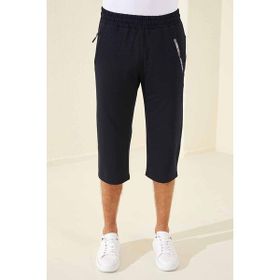 Tommy Life 83092 Ön Cep Detaylı Standart Kalıp Klasik Paça Lacivert Erkek Kapri