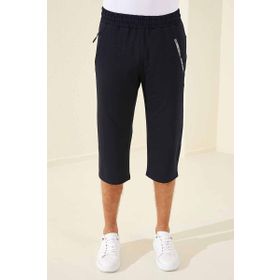 Tommy Life 83092 Ön Cep Detaylı Standart Kalıp Klasik Paça Lacivert Erkek Kapri
